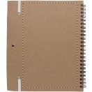 Agenda, 165×210×10 mm, Everestus, 20FEB10352, Hartie reciclata, Alb, Natur