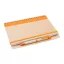 Agenda, 165×210×10 mm, Everestus, 20FEB10356, Hartie reciclata, Portocaliu, Natur