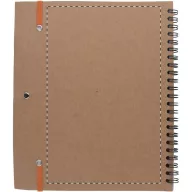   Agenda, 165×210×10 mm, Everestus, 20FEB10356, Hartie reciclata, Portocaliu, Natur