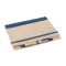 Agenda cu pix inclus, A5, Velina, 2402E18360, Everestus, 165x210x10 mm, Hartie, Albastru inchis, Natur