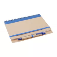   Agenda, 165×210×10 mm, Everestus, 20FEB10354, Hartie reciclata, Albastru, Natur