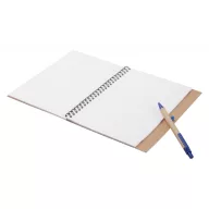   Agenda, 165×210×10 mm, Everestus, 20FEB10354, Hartie reciclata, Albastru, Natur