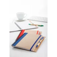   Agenda, 165×210×10 mm, Everestus, 20FEB10354, Hartie reciclata, Albastru, Natur