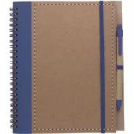   Agenda, 165×210×10 mm, Everestus, 20FEB10354, Hartie reciclata, Albastru, Natur