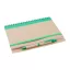 Agenda, 165×210×10 mm, Everestus, 20FEB10355, Hartie reciclata, Verde, Natur