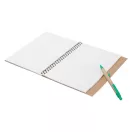 Agenda, 165×210×10 mm, Everestus, 20FEB10355, Hartie reciclata, Verde, Natur