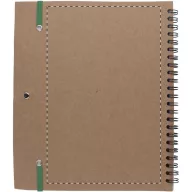   Agenda, 165×210×10 mm, Everestus, 20FEB10355, Hartie reciclata, Verde, Natur