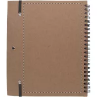   Agenda, 165×210×10 mm, Everestus, 20FEB10353, Hartie reciclata, Negru, Natur