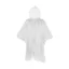 Poncho, unisex, marime universala adulti, 1020×1270 mm, Everestus, 20FEB5223, Plastic, Alb