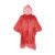 Poncho, unisex, marime universala adulti, 1020×1270 mm, Everestus, 20FEB5222, Plastic, Rosu