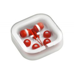   Earphones, 70×20×70 mm, Everestus, 20FEB6222, Plastic, Alb, Rosu
