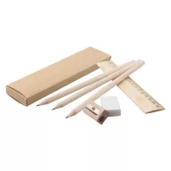   Set creioane, 177×45×13 mm, Everestus, 20FEB3857, Lemn, Natur