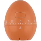 Timer de bucatarie, ø60×80 mm, Everestus, 20FEB7315, Plastic, Portocaliu