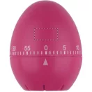 Timer de bucatarie, ø60×80 mm, Everestus, 20FEB7316, Plastic, Roz
