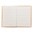 Agenda, 75×102×8 mm, Everestus, 20FEB10081, Hartie reciclata, Natur, Negru