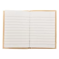   Agenda, 75×102×8 mm, Everestus, 20FEB10081, Hartie reciclata, Natur, Negru