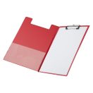 Clipboard A4 cu coperta, 230×315×5 mm, Everestus, 20FEB5053, PVC, Rosu