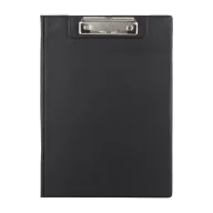   Clipboard A4 cu coperta, 230×315×5 mm, Everestus, 20FEB5051, PVC, Negru