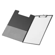  Clipboard A4 cu coperta, 230×315×5 mm, Everestus, 20FEB5051, PVC, Negru