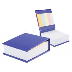   Notepad, 80×29×80 mm, Everestus, 20FEB8665, Carton, Albastru