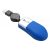 Mini optical mouse, 80×20×35 mm, Everestus, 20FEB14640, Plastic, Albastru