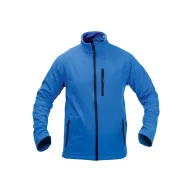   Softshell jacket, unisex, L, S-XXL, 20FEB16466, Poliester, Elastan, Albastru, Negru