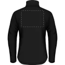 Softshell jacket, unisex, S, S-XXL, 20FEB16463, Poliester, Elastan, Negru
