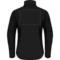  Softshell jacket, unisex, S, S-XXL, 20FEB16463, Poliester, Elastan, Negru