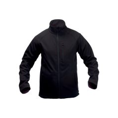   Softshell jacket, unisex, XXL, S-XXL, 20FEB16465, Poliester, Elastan, Negru