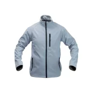   Softshell jacket, unisex, XL, S-XXL, 20FEB16474, Poliester, Elastan, Gri, Negru