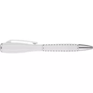   Ballpoint pen cu Lanterna, ø15×127 mm, Everestus, 20FEB16203, ABS, Alb
