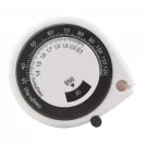 Ruleta de corp, 20×63×55 mm, Everestus, 20FEB8870, Plastic, Alb