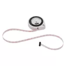 Ruleta de corp, 20×63×55 mm, Everestus, 20FEB8870, Plastic, Alb