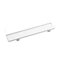   Suport pentru nume, 70×25×4 mm, Everestus, 20FEB3262, Aluminiu, Hartie, Alb
