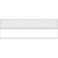   Suport pentru nume, 70×25×4 mm, Everestus, 20FEB3262, Aluminiu, Hartie, Alb
