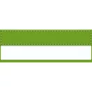Suport pentru nume, 70×25×4 mm, Everestus, 20FEB3258, Aluminiu, Hartie, Verde