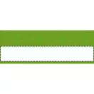 Suport pentru nume, 70×25×4 mm, Everestus, 20FEB3258, Aluminiu, Hartie, Verde