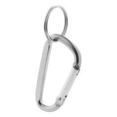   Breloc cu carabina, 21MAR1642, 30x56x5 mm, Everestus, Aluminiu, Argintiu