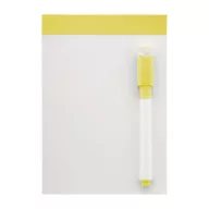   Magnetic noteboard, 150×105 mm, Everestus, 20FEB9317, Magnet, Galben, Alb