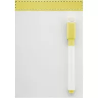   Magnetic noteboard, 150×105 mm, Everestus, 20FEB9317, Magnet, Galben, Alb