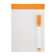   Magnetic noteboard, 150×105 mm, Everestus, 20FEB9314, Magnet, Portocaliu, Alb