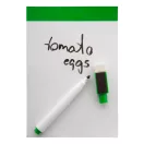 Magnetic noteboard, 150×105 mm, Everestus, 20FEB9313, Magnet, Verde, Alb