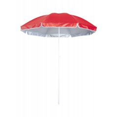   Umbrela de plaja cu protectie UV, ø1500 mm, Everestus, 20FEB17135, Nylon, Rosu, Alb