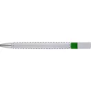 Pix, ø11×150 mm, Everestus, 20FEB15066, ABS, Verde, Alb