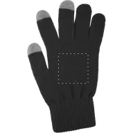   Manusi touchscreen, Everestus, 20FEB17058, Poliester, Negru, Gri