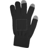   Manusi touchscreen, Everestus, 20FEB17058, Poliester, Negru, Gri