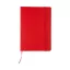 Agenda, 147×210×15 mm, Everestus, 20FEB10124, Piele ecologica, Rosu
