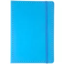 Agenda, Everestus, 42FEB231409, A5, Velina, Coperta standard, 100 file, 147x210x15 mm, Poliuretan, Albastru Light