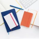 Agenda, 147×210×15 mm, Everestus, 20FEB10120, Piele ecologica, Albastru