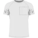 Sport t-shirt, unisex, M, S-XXL, 20FEB17007, Poliester, Alb